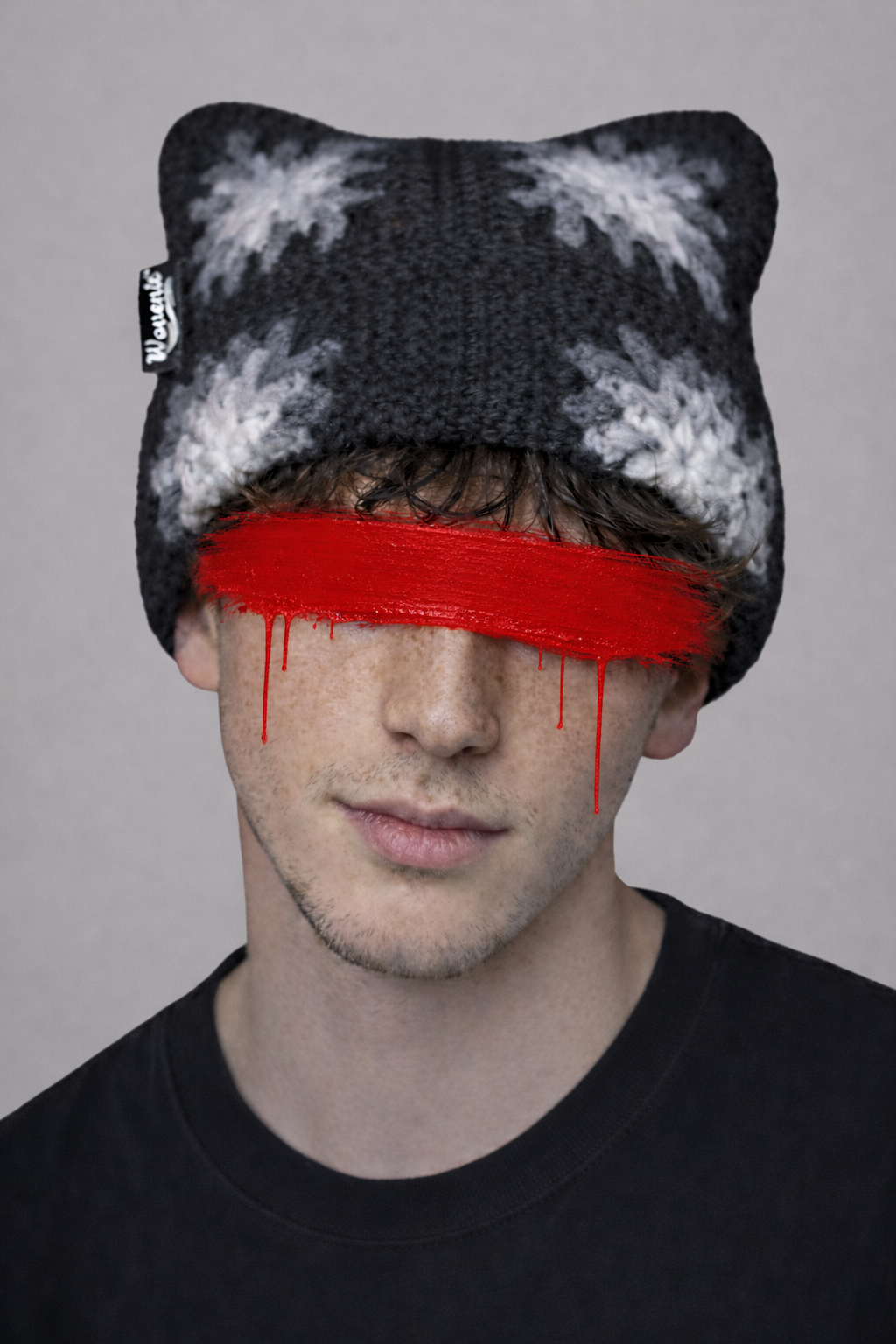 Cat-Hat Flocon Sombre