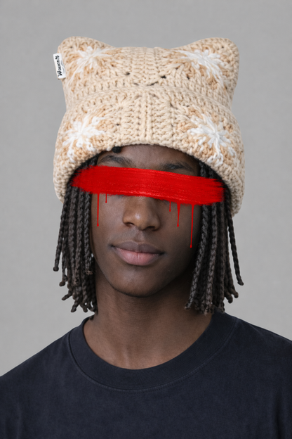 Cat-Hat Flocon Sable